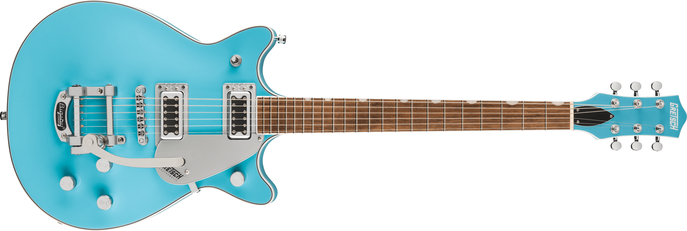 Gretsch G5232T Electromatic Double Jet FT 6-String Solid Body Electric Guitar in Kailani Blue *IN STOCK*