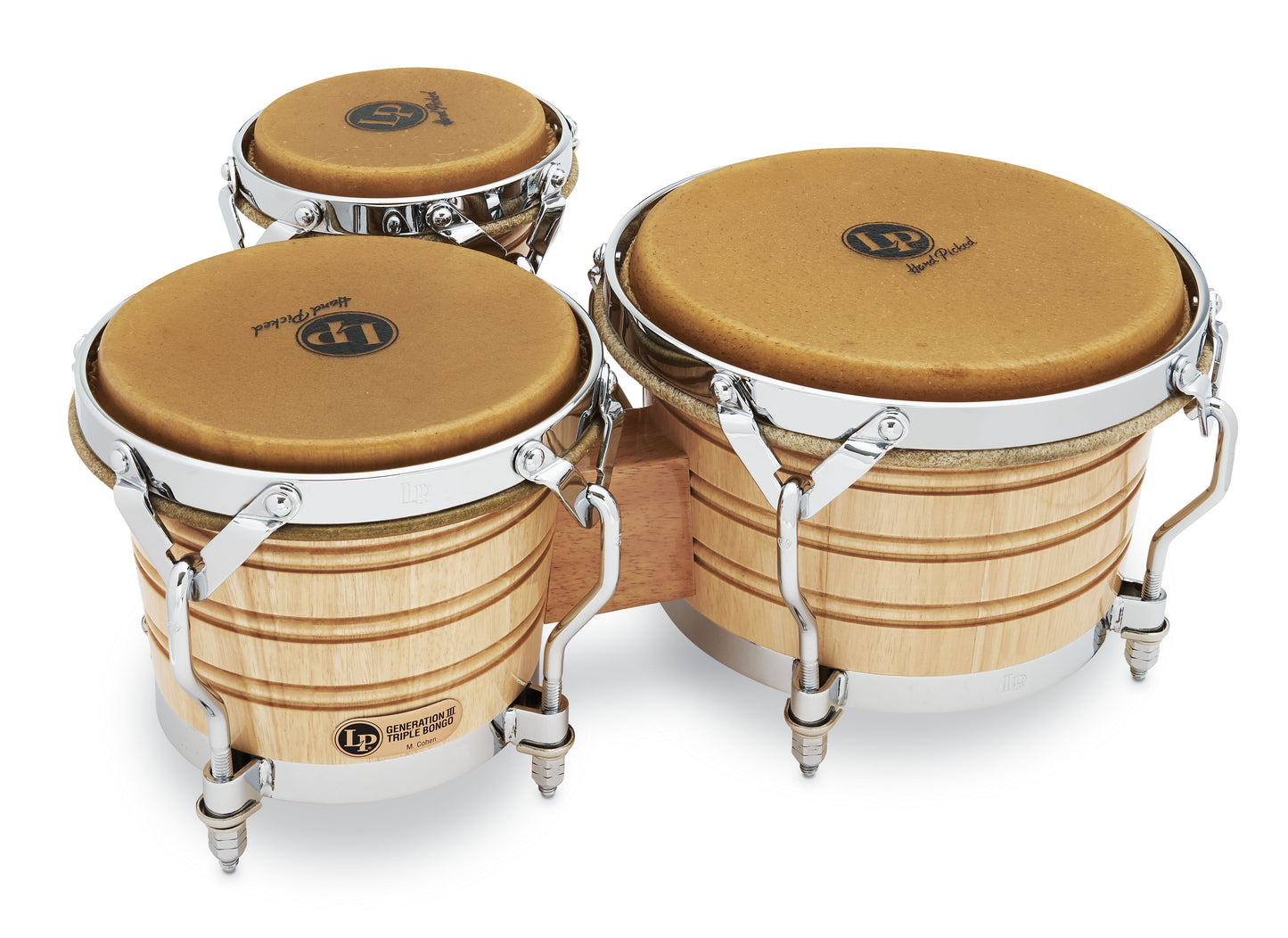 Bongós triples LP Latin Percussion LP202-AW Generación III