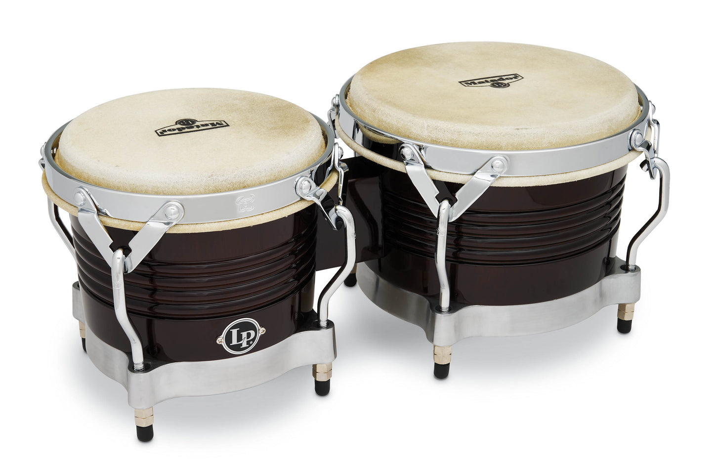 Ensemble de bongos en bois LP Latin Percussion M201 Matador Series