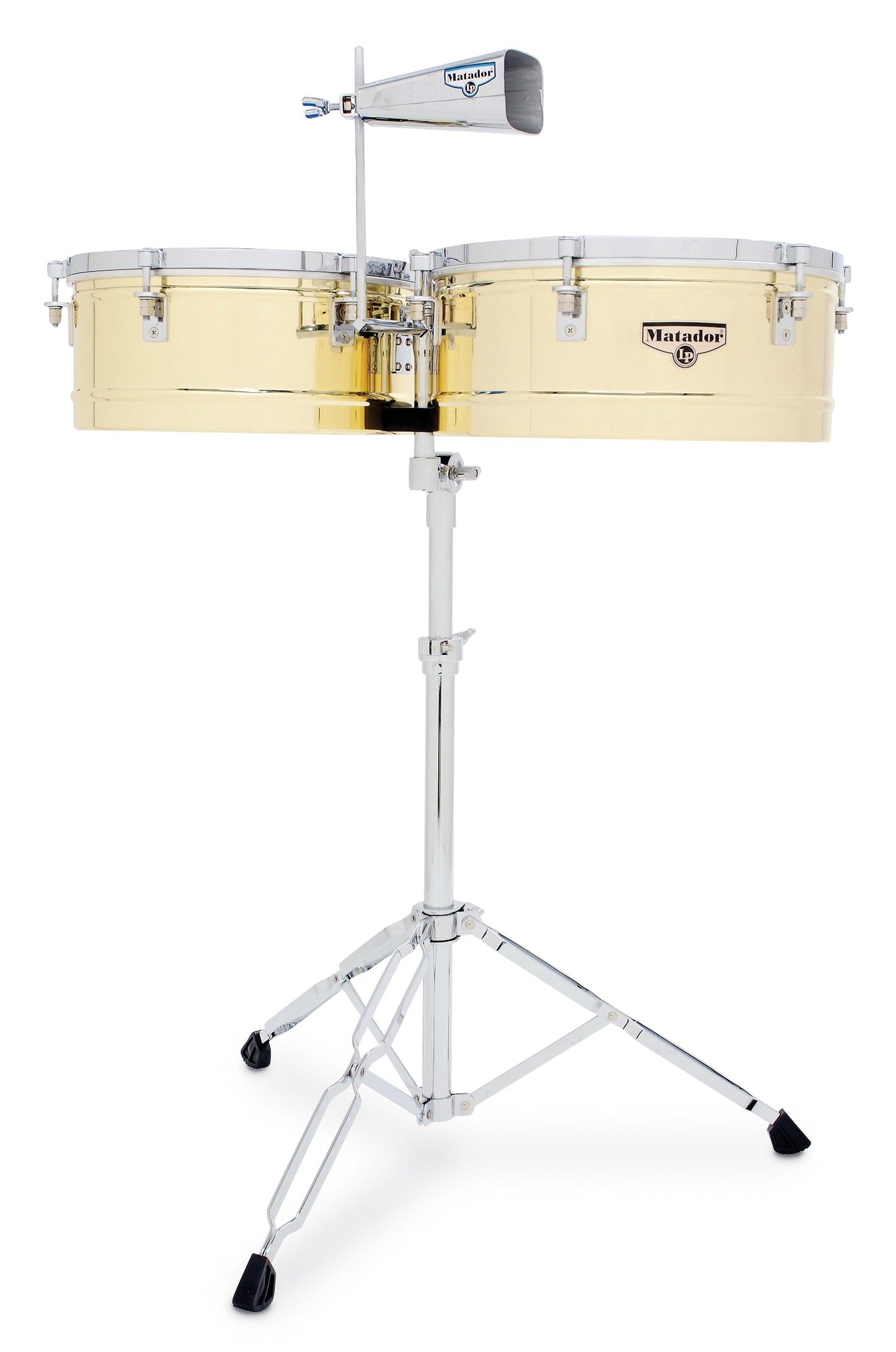 Ensemble de timbales en laiton LP Latin Percussion M257B Matador Series 14" et 15"