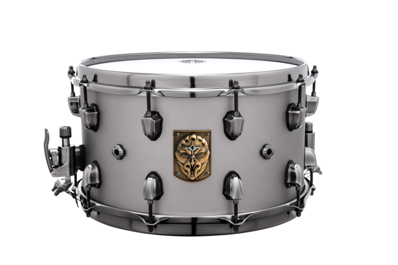 ~NEW!~ Mapex Artist Collection Aquiles Priester Signature 'PsychOctopus' 8x14 Maple/Padauk Hybrid Snare Drum in Gun Metal Grey Lacquer with Brushed Black Nickel Hardware *IN STOCK*