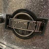 ~WOW!~ Mapex Quantum Mark II Classic 12x14 Marching Snare Drum in Silver Diamond Dazzle