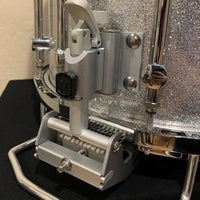 ~WOW!~ Mapex Quantum Mark II Classic 12x14 Marching Snare Drum in Silver Diamond Dazzle