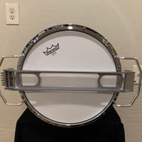 ~WOW!~ Mapex Quantum Mark II Classic 12x14 Marching Snare Drum in Silver Diamond Dazzle