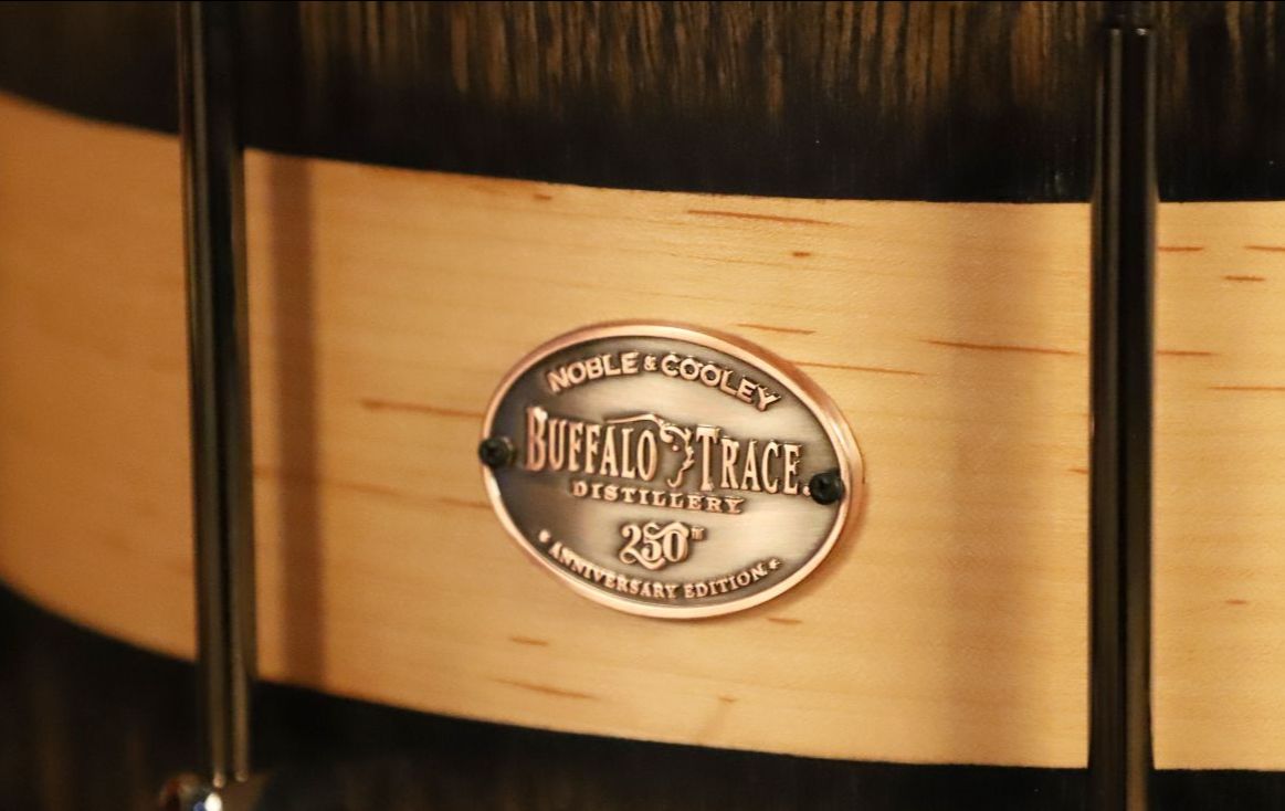 ~LIMITED EDITION~ Noble & Cooley Buffalo Trace 250th Anniversary 6x14 Snare Drum (Pre-Order ONLY)