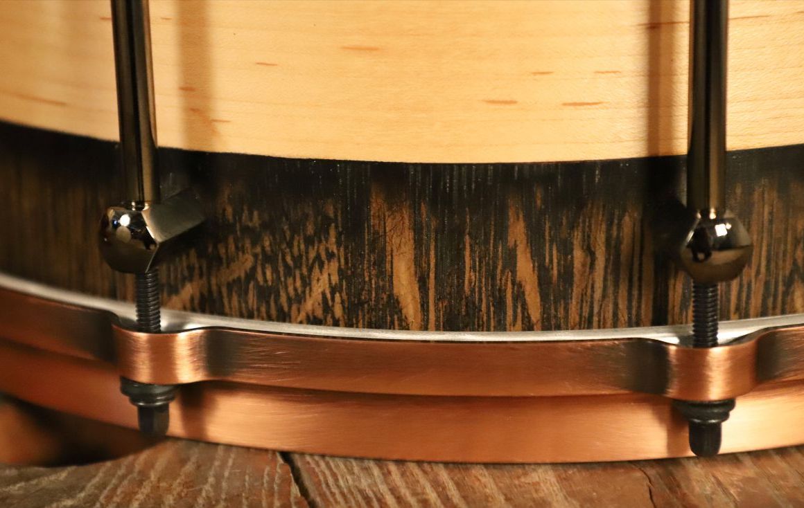 ~LIMITED EDITION~ Noble & Cooley Buffalo Trace 250th Anniversary 6x14 Snare Drum (Pre-Order ONLY)