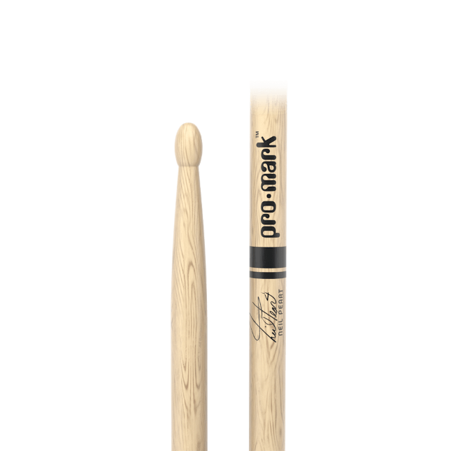 Baguettes de batterie Pro-Mark PW747W Neil Peart Signature Shira Kashi Oak 747 avec embout en bois (paire)