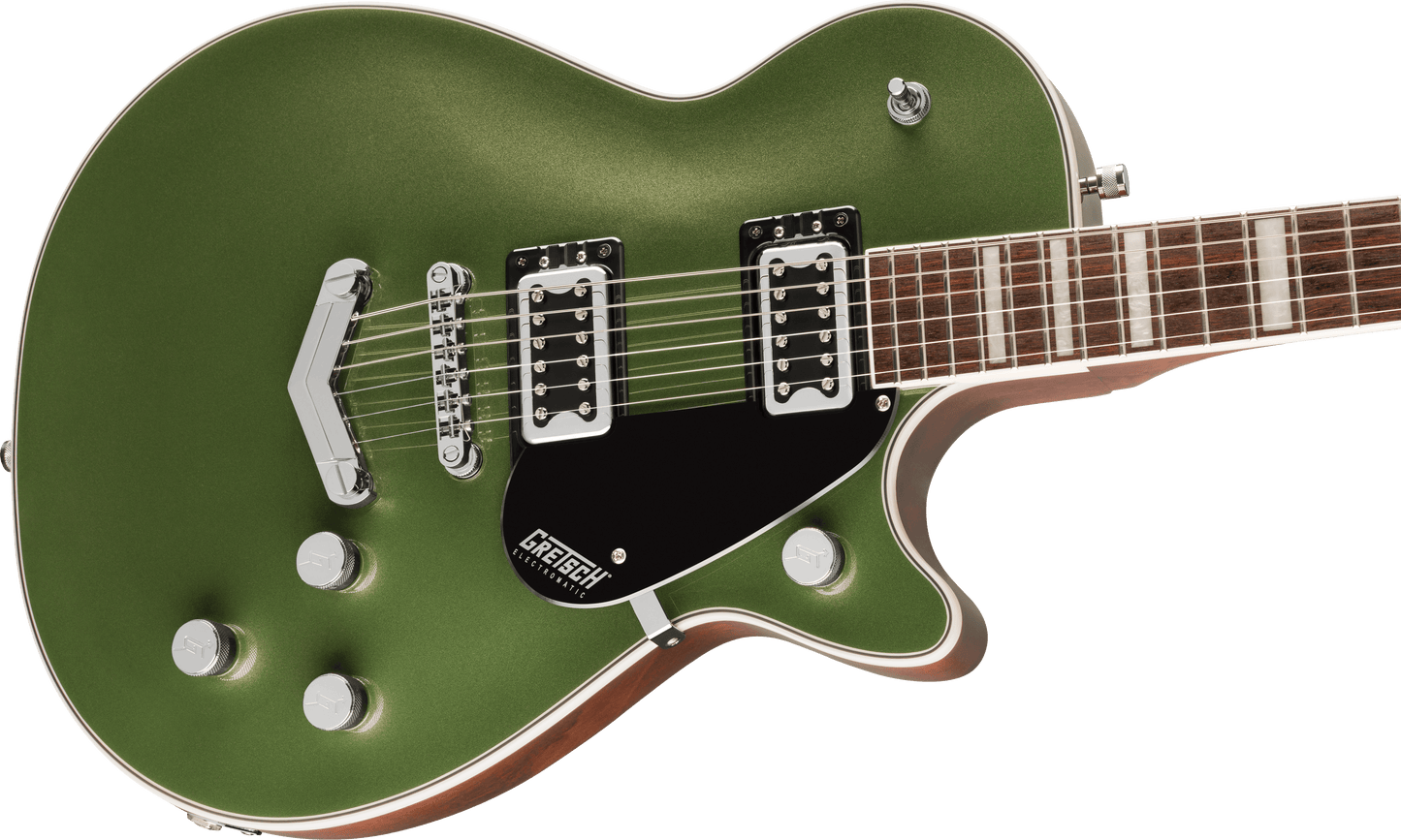 Gretsch G5220 Electromatic Jet BT Single-Cut 6-String Solid Body Electric Guitar w/ V-Stoptail in Olive Metallic *IN STOCK*