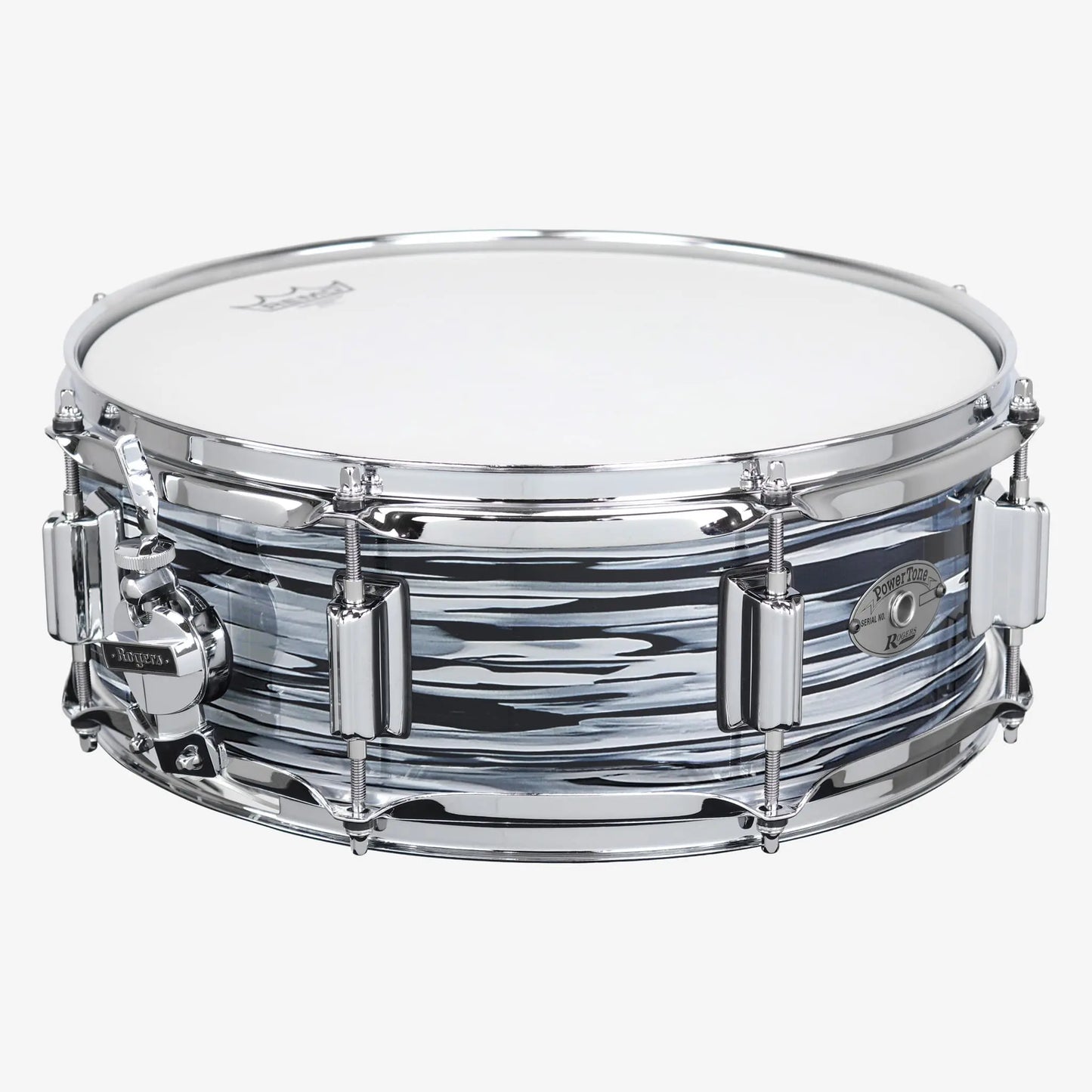 ~NEW!~ Rogers 24BKOY Powertone Series 5x14 Snare Drum in 70's Black Oyster (SAVE OVER $165!)