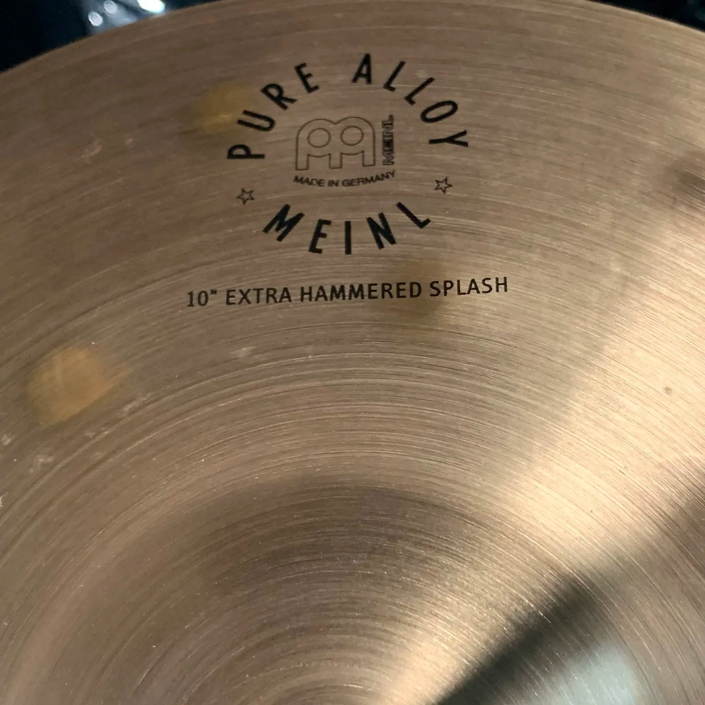 *NEW* Meinl PA10EHS Pure Alloy 10" Extra Hammered Splash