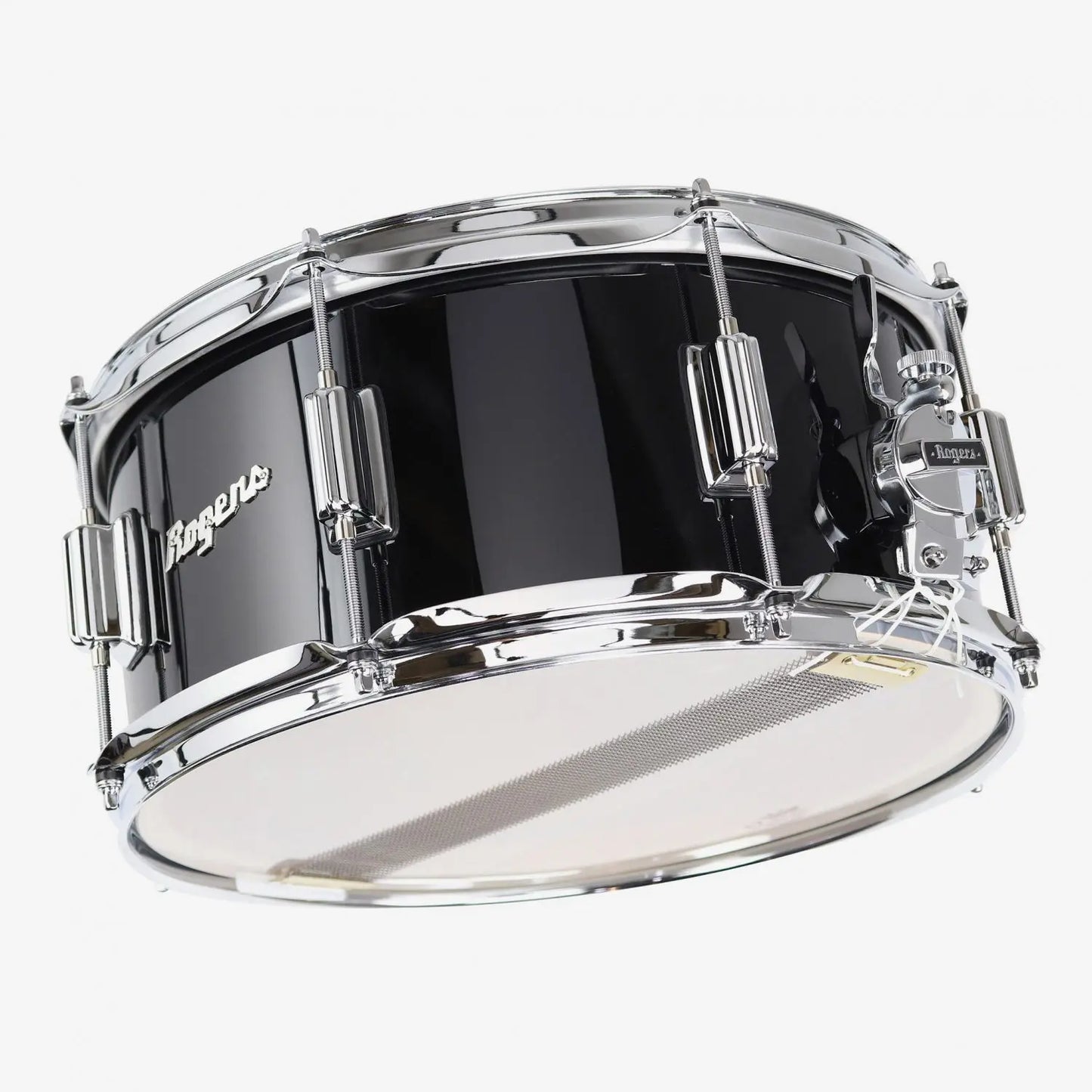 ~NEW!~ Rogers 26PB Powertone Series 6.5x14 Snare Drum in Piano Black Lacquer (SAVE $180!)