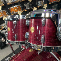 ~WOW!~ Gretsch USA Custom 5-Piece 10/12/14/16/22 Drum Kit Set in Purple Gloss Lacquer