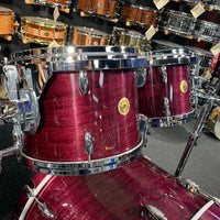 ~WOW!~ Gretsch USA Custom 5-Piece 10/12/14/16/22 Drum Kit Set in Purple Gloss Lacquer