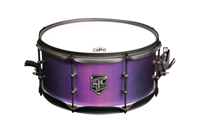 Caisse claire SJC Pathfinder Series 6,5x14 en violet scintillant 