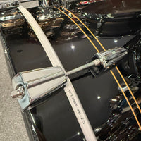~NEW!~ Rogers R-Series Maple 6-Piece 8/10/12/14/16/22 Drum Kit Set in Piano Black Gloss with Copper Pinstripe