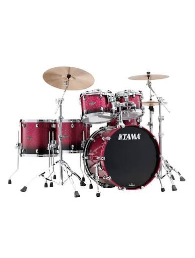 TAMA WBS52LSMDR Starclassic Walnut/Birch 5-Piece 10/12/14/16/22 Drum Kit Set in Molten Dark Raspberry Fade Lacquer *IN STOCK*