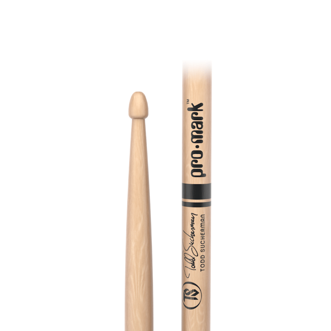 Pro-Mark SD330W Todd Sucherman Signature Maple Wood Tip (Pair) Drum Sticks w/ Video Link