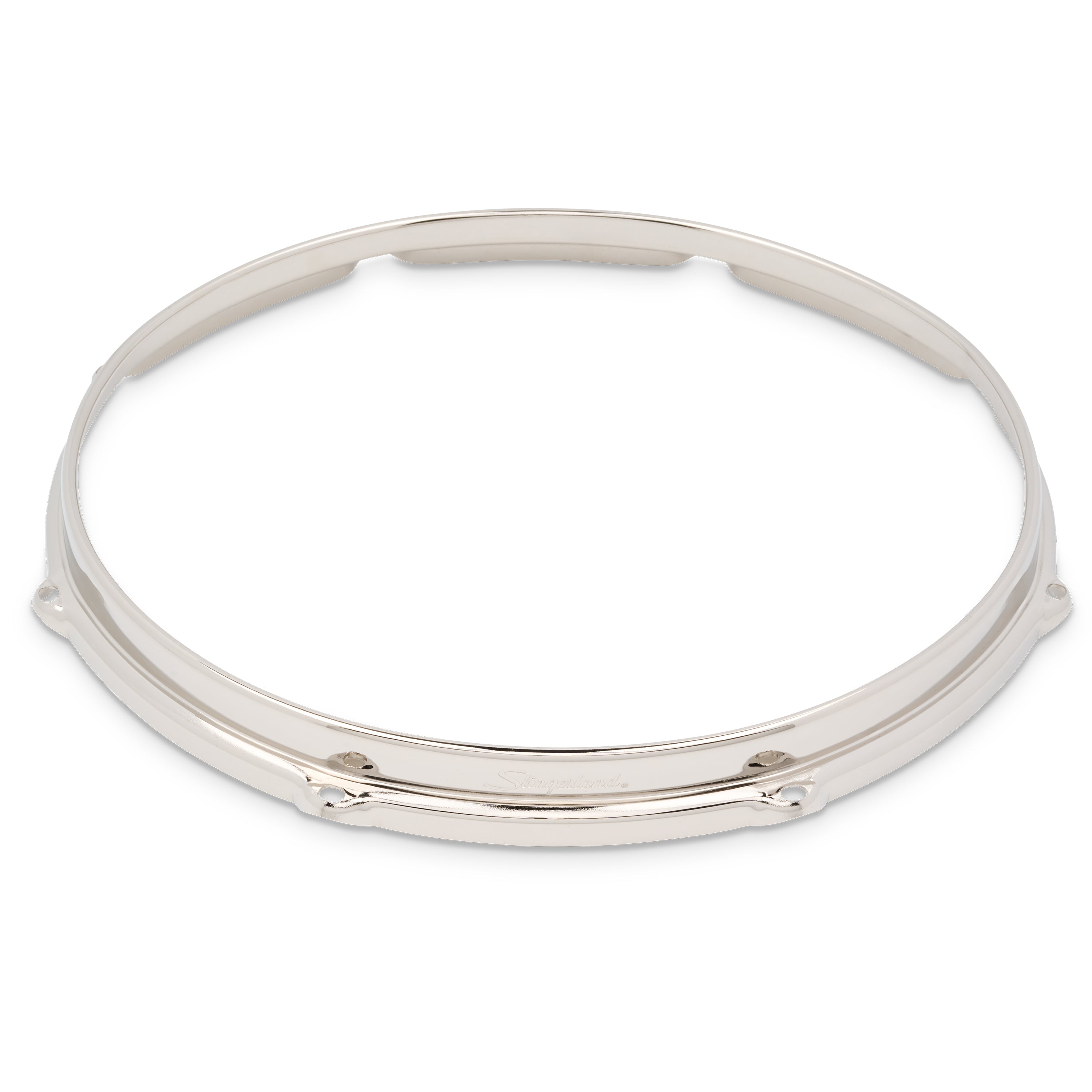 Slingerland 14" 8-Hole Nickel-over-Steel Stick Saver Snare Drum Batter Hoop