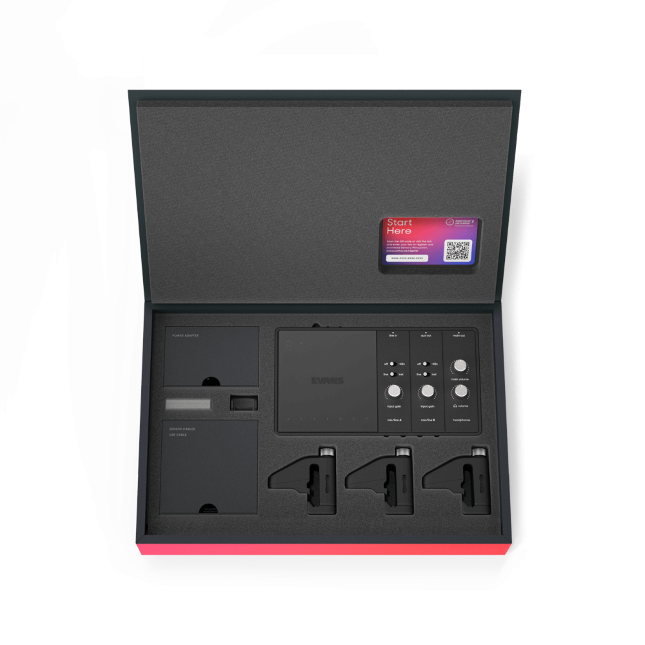 EVANS Hybrid Sensory Percussion Sound System Bundle *IN STOCK*