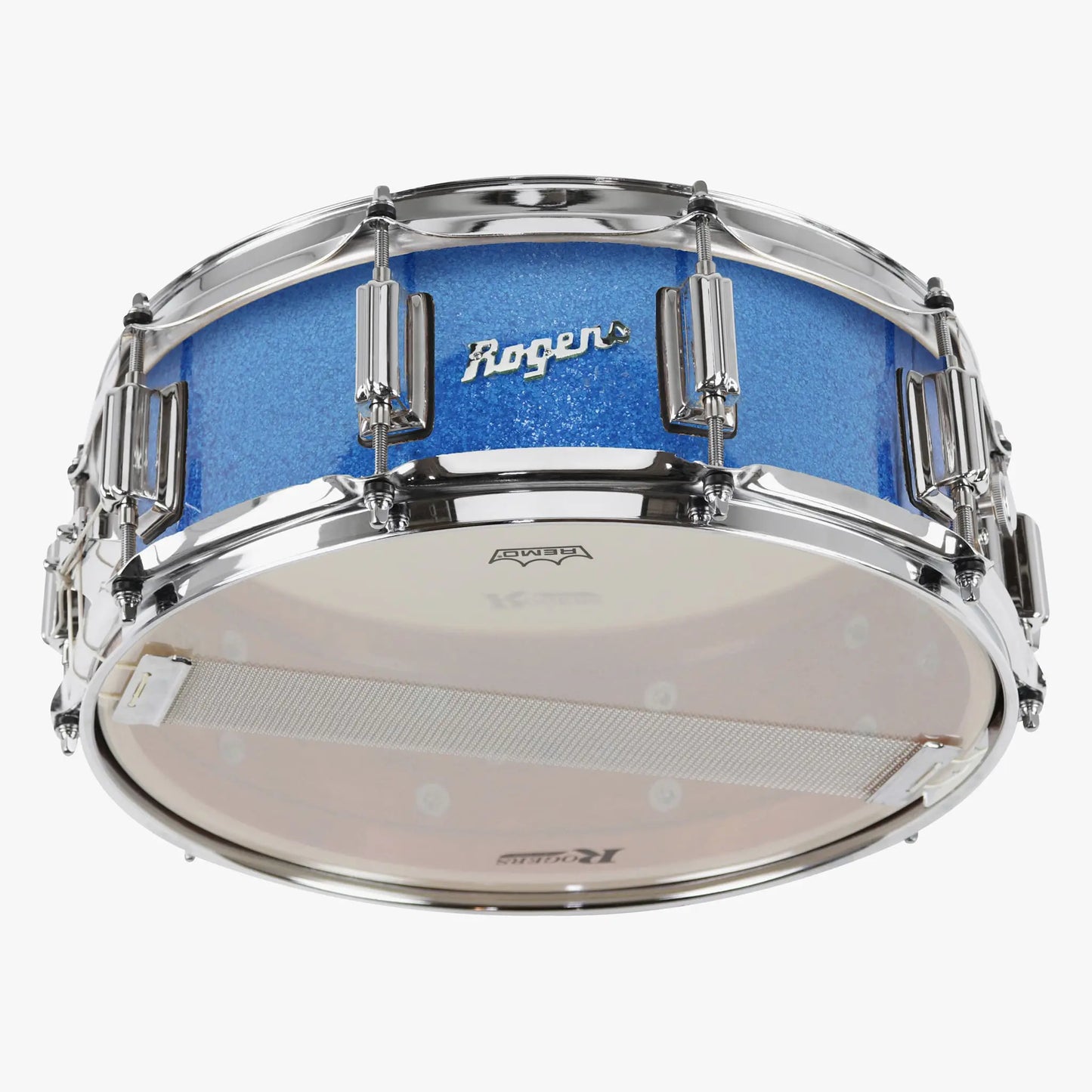 ~NEW!~ Rogers ST36BS SuperTen Series 5x14 Snare Drum in Blue Sparkle (SAVE OVER $250!)