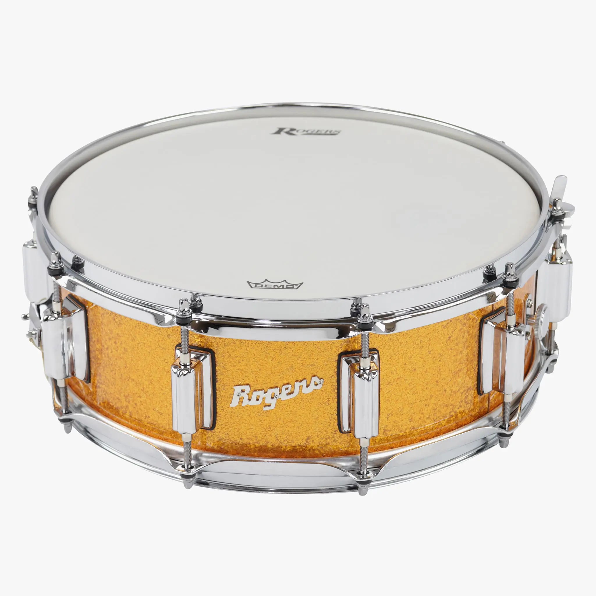 ~NEW!~ Rogers ST36GS SuperTen Series 5x14 Snare Drum in Gold Sparkle (SAVE OVER $250!)