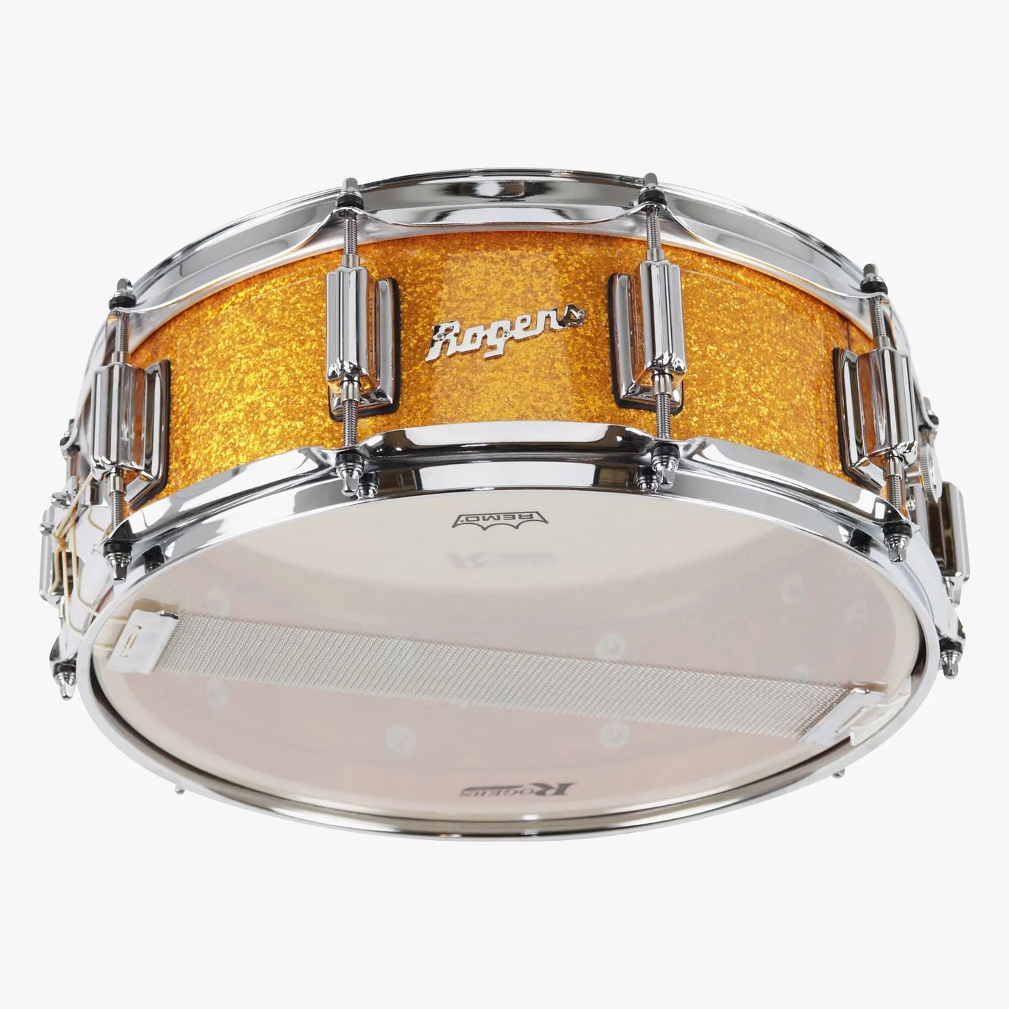 ~NEW!~ Rogers ST36GS SuperTen Series 5x14 Snare Drum in Gold Sparkle (SAVE OVER $250!)