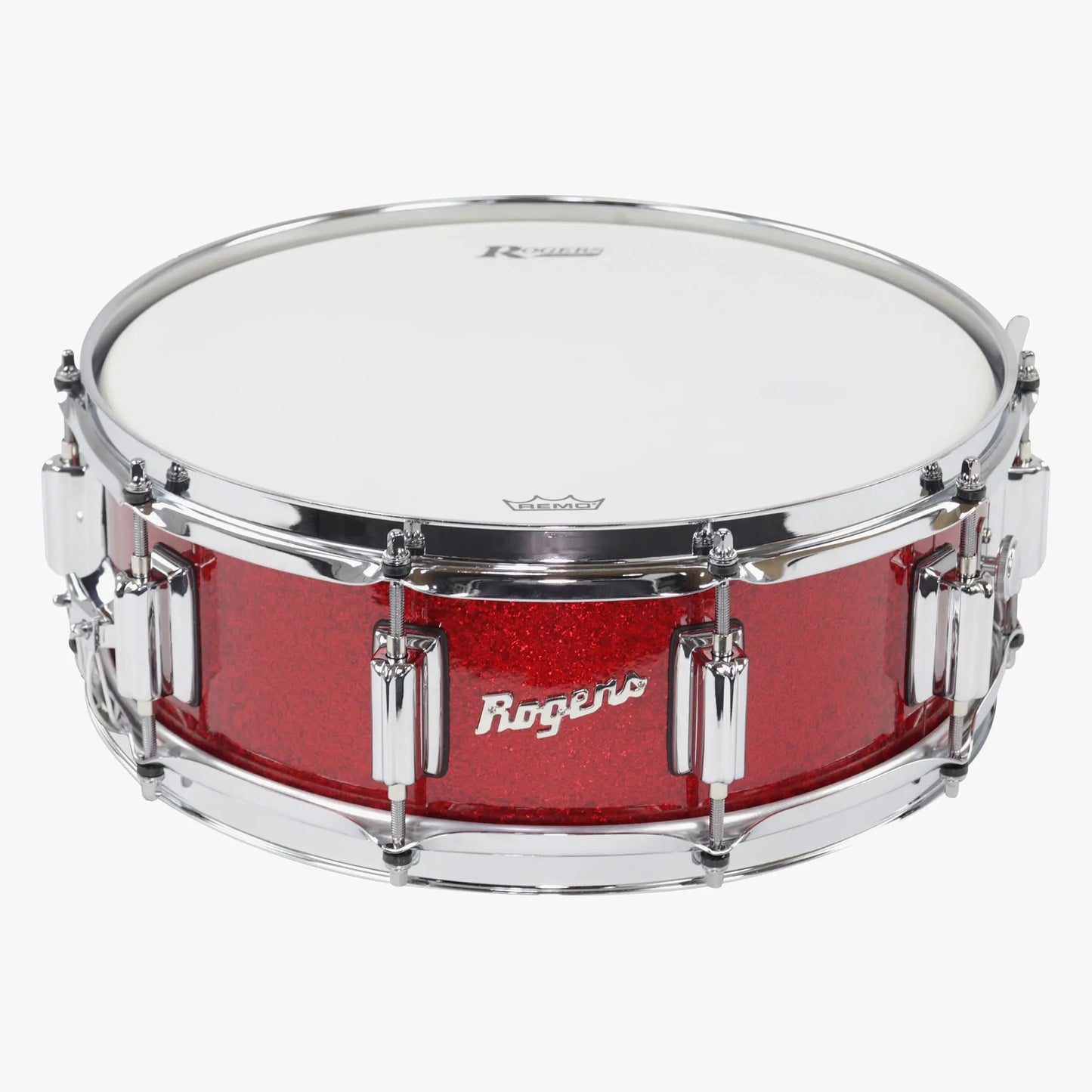~NEW!~ Rogers ST36RS SuperTen Series 5x14 Snare Drum in Red Sparkle (SAVE OVER $250!)