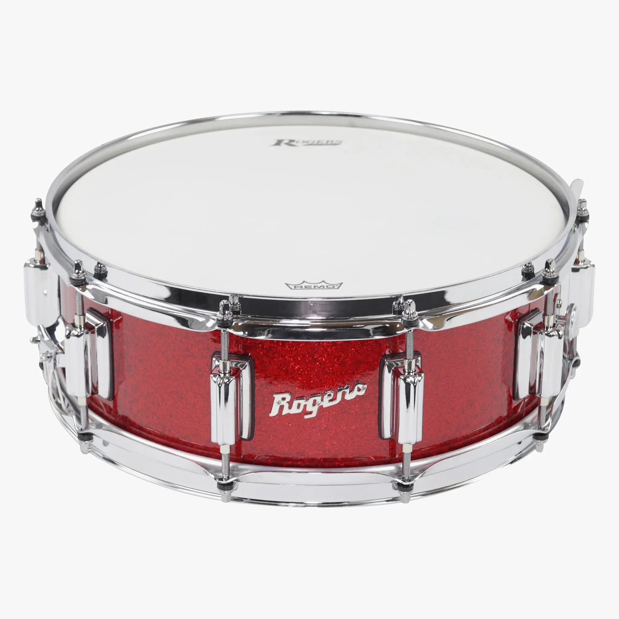 ~NEW!~ Rogers ST36RS SuperTen Series 5x14 Snare Drum in Red Sparkle (SAVE OVER $250!)