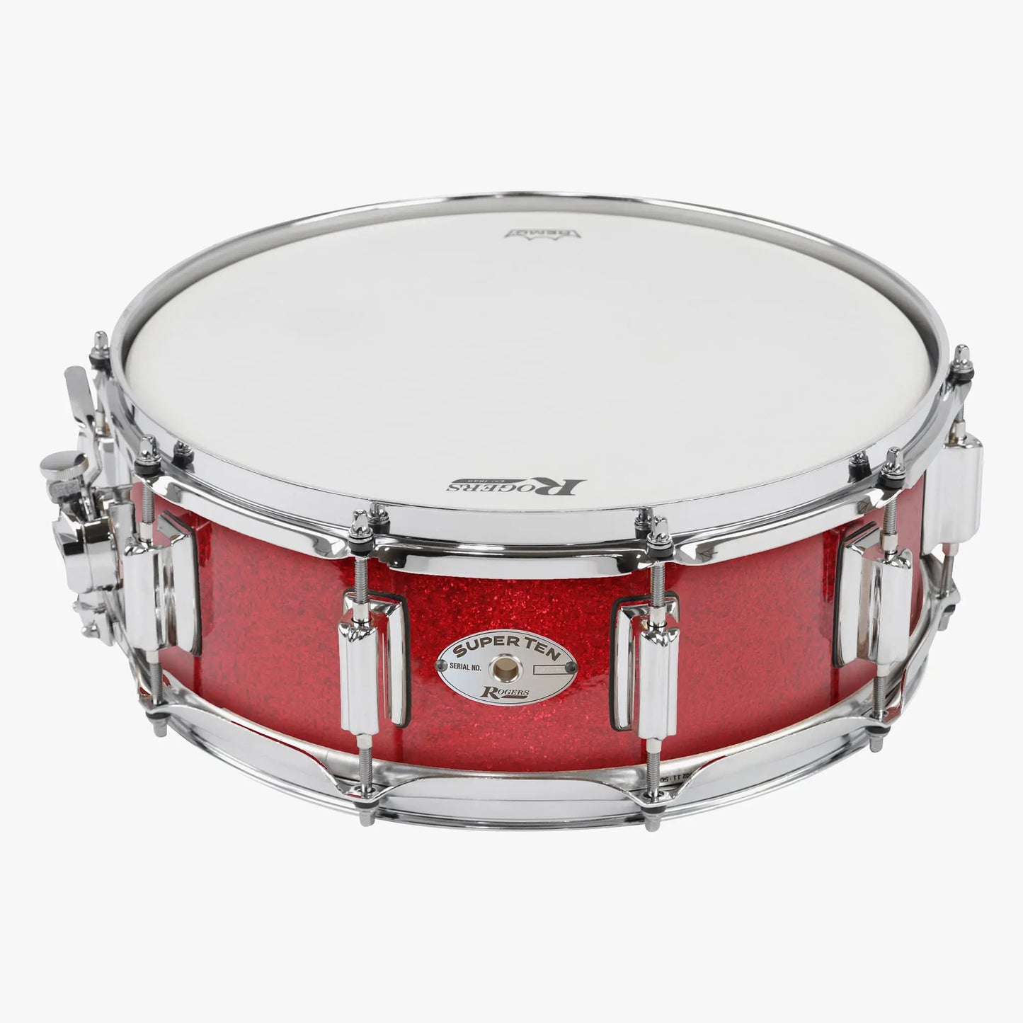 ~NEW!~ Rogers ST36RS SuperTen Series 5x14 Snare Drum in Red Sparkle (SAVE OVER $250!)