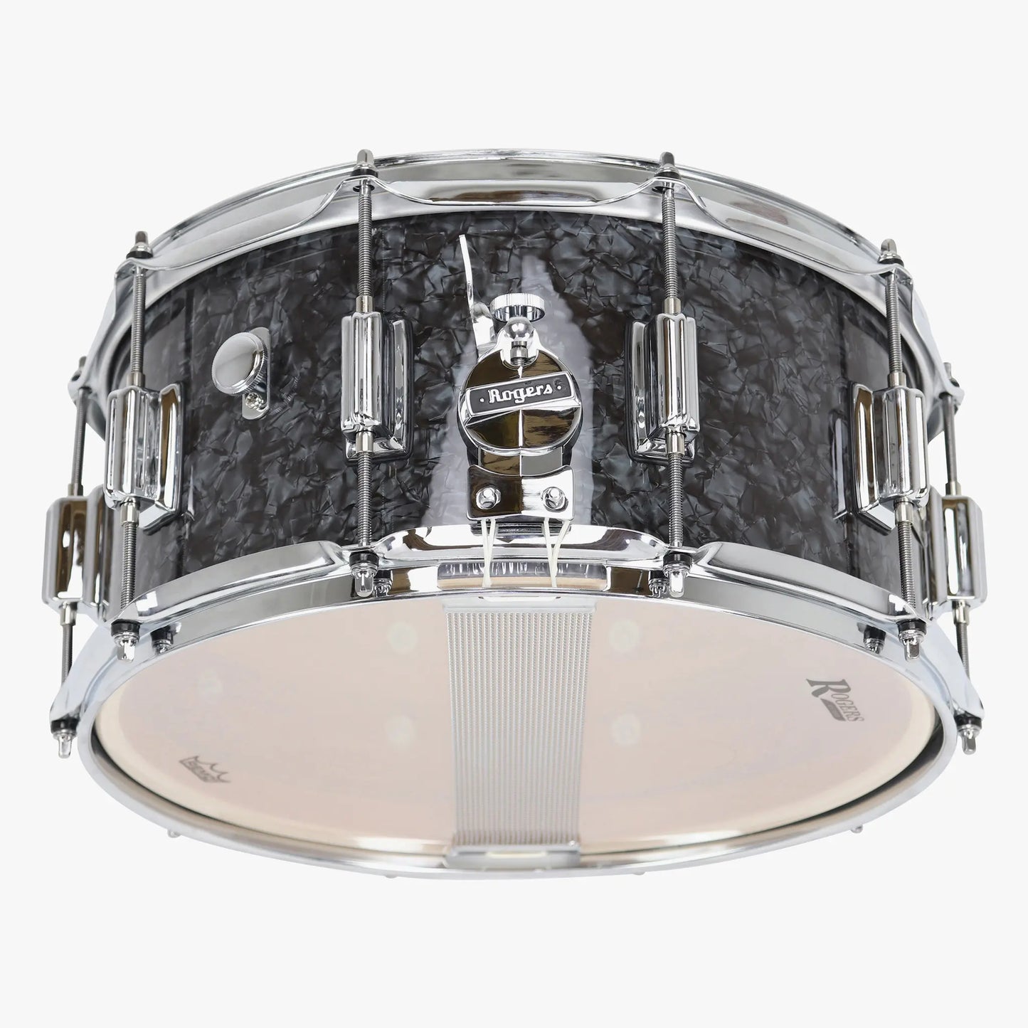 ~NEW!~ Rogers ST37BP SuperTen Series 6.5x14 Snare Drum in Black Diamond Pearl (SAVE OVER $250!)