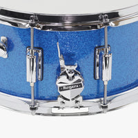 ~NEW!~ Rogers ST37BS SuperTen Series 6.5x14 Snare Drum in Blue Sparkle (SAVE OVER $250!)
