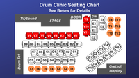 General Admission Ticket - Tommy Aldridge Drum Clinic on Saturday June 20th at 6PM