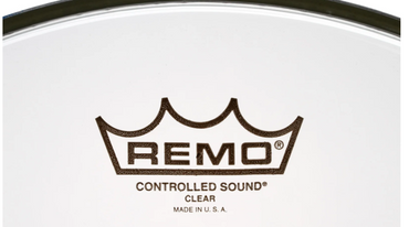 Remo 14" Controlled Sound Clear Black Dot Drum Head *IN STOCK*