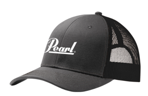 Casquette Snapback Trucker Pearl PDH41 en noir