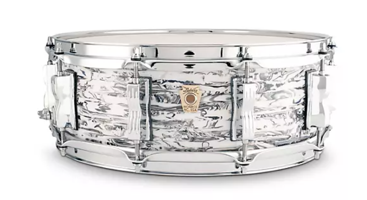 *LIMITED EDITION* Ludwig Classic Maple 5x14" Snare Drum in White Abalone *IN STOCK*