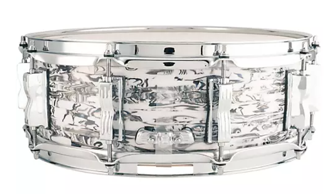 *LIMITED EDITION* Ludwig Classic Maple 5x14" Snare Drum in White Abalone *IN STOCK*