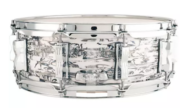 *LIMITED EDITION* Ludwig Classic Maple 5x14" Snare Drum in White Abalone *IN STOCK*