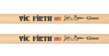 ~NEW~ Vic Firth SMAPTS2 John Mapes Signature Corpsmaster 2 Multi-Tenor Marching Swizzle Drum Stick Pair