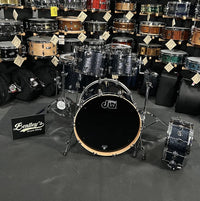 *LIMITED EDITION* DW Performance Cherry Series 10/12/16/22" Drum Set Kit in Black Sparkle