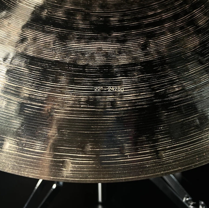 Borba Cymbals 22" Hammered Mini Cup Ride (2428g.)