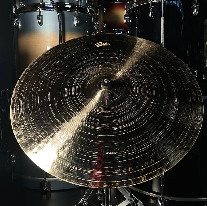 Borba Cymbals 22" Medium Heavy Brilliant Mini Cup Ride (2406g.)