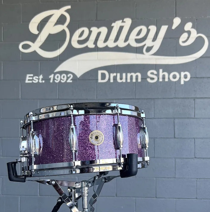 Gretsch USA Custom 6x14" Snare Drum in Purple Glass Nitron