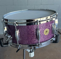 Gretsch USA Custom 6x14" Snare Drum in Purple Glass Nitron