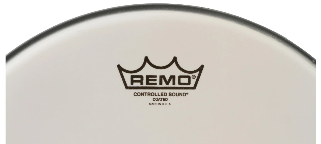 Peau de caisse claire Remo 14" Controlled Sound Coated Black Dot *EN STOCK*