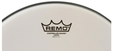 Remo 14" Controlled Sound Coated Black Dot Snare Drum Head *IN STOCK*