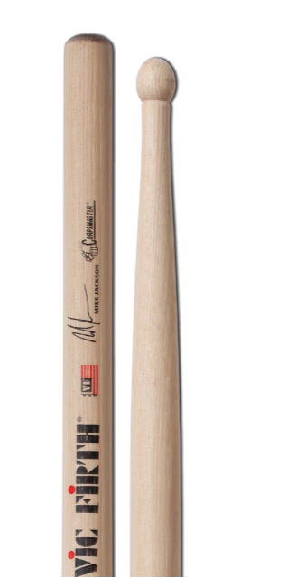 Baguettes de batterie Vic Firth SMJ Mike Jackson Corpsmaster Signature Marching (paire)