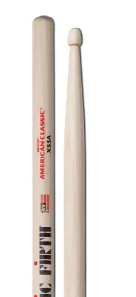 Baguettes de batterie Vic Firth X55A American Classic Extreme 55A avec embout en bois (paire)