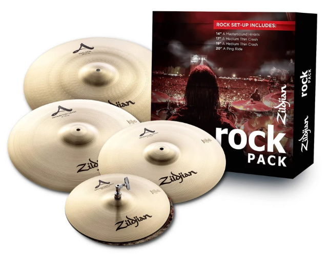 Pack de cymbales Zildjian Rock A0801R A