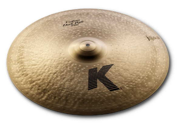 Cymbale ride Zildjian K0967 22" K Custom Dark avec lien vidéo