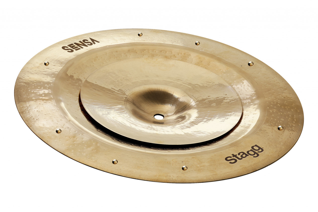 Stagg SEN-STA0814ZZ Sensa Series 8" + 14" Sizzle Stack